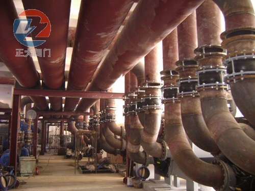客戶案例：我公司軟接頭在某大型小區泵房使用現場